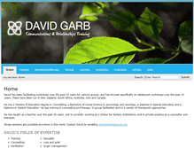 Tablet Screenshot of davidgarb.com